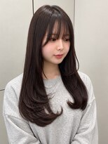 ルトワフクロマチ(Lutowa Fukuromachi)&nbsp;ダークパープル/ナチュラルショート/ミルクブラウン/夏/袋町