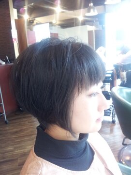 レングス ヘアグラフィック(LENGTH HAIR GRAPHIC) ショートボブ