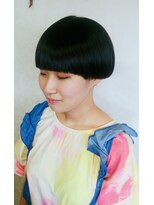 モグヘアー(mog hair)&nbsp;ワンレンショートボブ