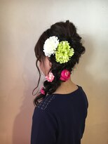 ユニティ(Unity)&nbsp;編み込みヘアアレンジ