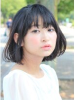 ブークル(boucle)&nbsp;クセを生かしたナチュラルボブ