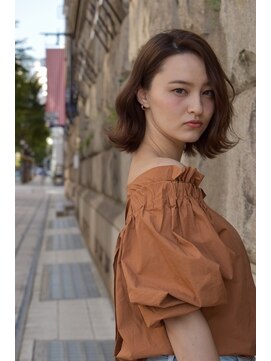 グラマシー アレックス(Gramercy alex) ふんわりカール×イノセントカラーボブ