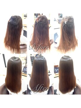 ノーブロー 酸性縮毛矯正専門技師(No.Blow) 名古屋の酸性縮毛矯正。エアリーな柔らかさで美しい美髪矯正