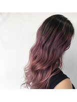 テクライズ 豊橋店(TECHRISE)&nbsp;ラベンダーピンクバレイヤージュ