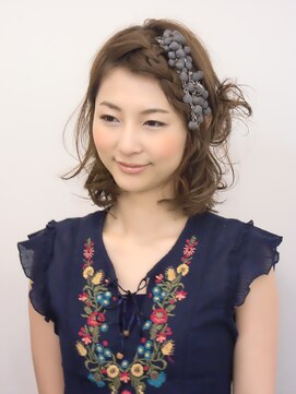 ブーケ(BOUQUET) BOUQUET hair　パーティーヘアセット　外苑前駅近く