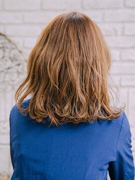 プロデュース 古淵店(Produce) つやカラーのウェーブロブ【古淵/相模原/町田】