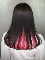 テテ(TETE) インナーカラー ピンク 長堀橋×心斎橋