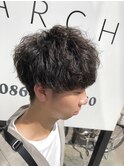 【ARCH 竹田】マッシュ ツイストスパイラルパーマ
