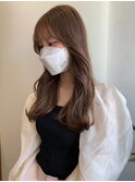 美髪/ベージュカラー/韓国風