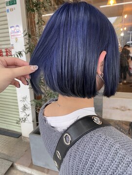 ボン マール ヘアー(Bon Male hair) 【ネイビーブラック】