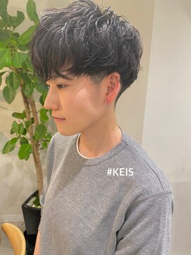 ケイス(KEIS) ツーブロマッシュ癖毛風パーマ