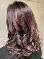 アース 三軒茶屋店(HAIR&MAKE EARTH) ラベンダーピンクブラウン