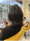  [オージュアサロン/恵比寿]お洒落ミディアムウルフ