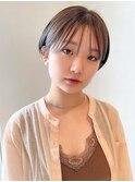 耳かけ丸みショート