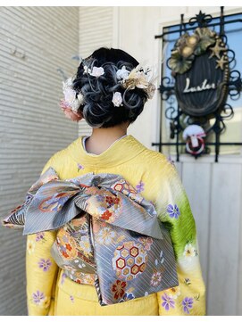 ラスター(Luster) 振袖ヘアー