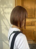 ニコ(nico)&nbsp;ぷつっとbob × ベージュカラー