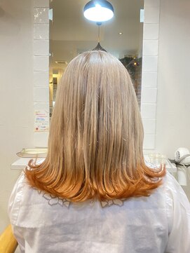ヘアーフィールド(Hair Field) 裾カラー