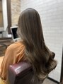 アトリエナガノ(atelier nagano) ロングのハイライトもお任せください!カールスタイルで立体感を