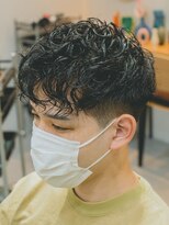 ベンジー 中目黒店(benji)&nbsp;韓国マッシュパーマxコンマヘアxスペインカール