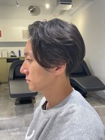 ソイクフ 四条大宮店(SOY-KUFU)&nbsp;【soy-kufu】MEN'S HAIRアッシュブラックボブ
