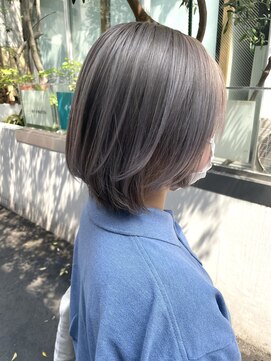 ヘアカロン 熊本本店(Hair CALON) ウルフレイヤー/シルバー