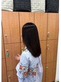 ブリーチなしレッド
