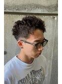 刈り上げスパイキーショート
