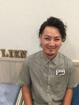リアンヘアー秦野 (Lien hair)の写真/メンズに人気の代表スタイリスト石黒が、男目線でカッコ良いスタイルを提案☆