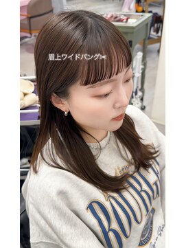 ガーランドウメダ(Garland umeda) 眉上ワイドバングル 担当 垣内 9953