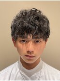 メンズスパイラルパーマ