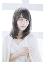 アウラ(Aula by marbles)&nbsp;内巻き/アッシュグレイ/透明感グレージュ/艶カラー[横浜]