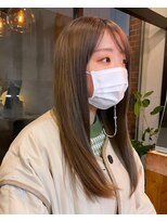 アンジェリカラボ 高田店(ANGELICA LABO)&nbsp;【ANGELICA LABO 高田店　市川誠人】オリーブグレージュ