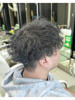 キングスベリーユナイテッド(Kingsbury United)&nbsp;波巻きパーマメンズマッシュ