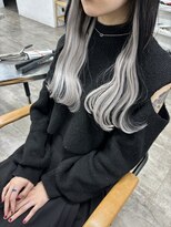 プライズ アイリス 池袋東口店(prize Iris)&nbsp;エクステ/インナーエクステ/シルバーカラー/池袋