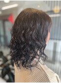 ロングレイヤーパーマスタイル