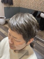 シー 浜松大平台店(She)&nbsp;白髪ぼかしハイライト　明るい白髪染め　30代、40代、50代