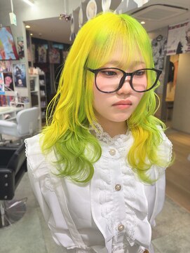 トーキョー オタクヘアー(TOKYO OTAKU HAIR) ウルフカット ケアブリーチ カラーバター 推しカラー