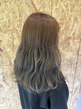 ヘアデザイン プティパ(Hair Design petit-pas) オリーブブラウン