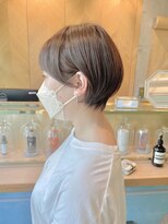 ロンドフルール 大宮東口(Lond fleur)&nbsp;ミニウルフレイヤーカット顔周りカット前髪カットショート/大宮