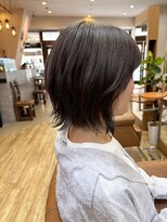 アグランテトラ 野田阪神店(a Gland tetra) ボブ外ハネグレーベージュ10代20代イメチェン人気スタイル
