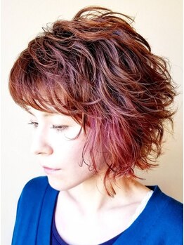 ＜松本清水＞髪に優しいパーマで、思い通りのスタイルを楽しむ！メンズパーマも好評◎