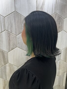 ビューティドレッセヤマノ 池袋パルコ(Beauty Dresse YAMANO) 【ボブ】【インナーカラー】【推し活カラー】