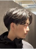メンズセンターパート/ニュアンスパーマ　【初回　¥9500】