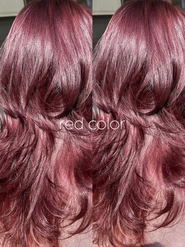 ジーナ 梅田(Zina) 暖色/レッドカラー/ブリーチ/ダブルカラー/ハイトーン/kyoka