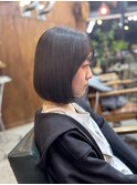 【山本智文】髪質改善縮毛矯正ボブ