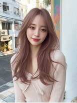 アジールヘア 所沢プロペ通り店(agir hair)&nbsp;◎透明感ミルクティーベージュ×小顔レイヤー