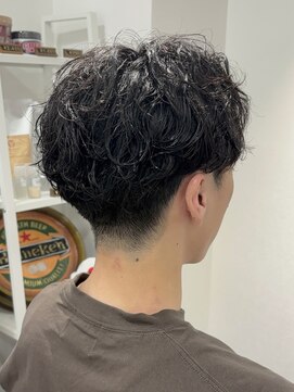 クセ毛風パーマ