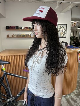 スパイラルパーマ