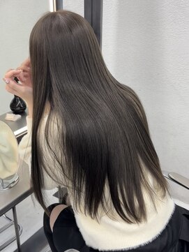 ザスリック 代官山(THE SLICK) ブリーチ無しオリーブベージュ