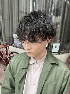 ローウェ オム 立川(LOUWE HOMME) men's波巻きスパイラル